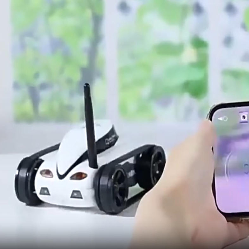 Home Automation Tutorial - รถถังบังคับวิทยุสี่ช่องสัญญาณ กล้องถ่ายภาพแบบเรียลไทม์ ขนาดเล็ก รุ่น 777-272 ควบคุมผ่าน