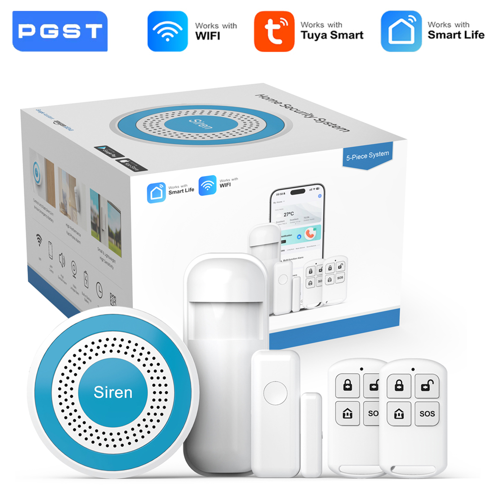 PGST WiFi Smart Life Alarm Sec - Home Automation Tutorial บทวิจารณ์และราคา