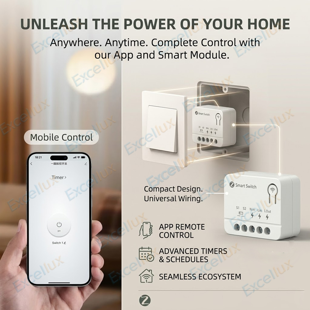 โมดูลสวิตช์อัจฉริยะ Zigbee 3.0 - Diy Home Automation Controller บทวิจารณ์และราคา