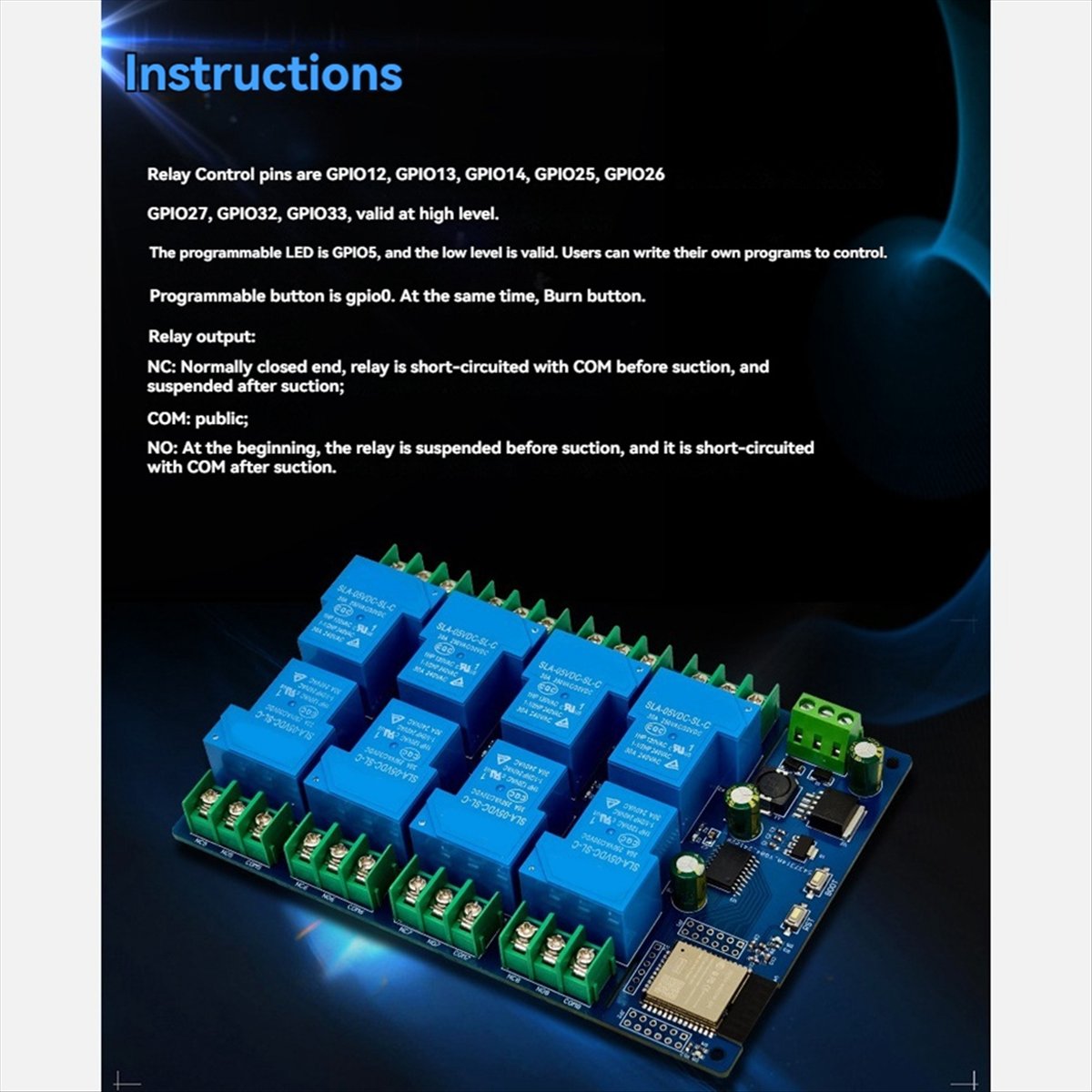 (ไอเดียของขวัญ) โมดูลรีเลย์ 8  - Relay 8 Channel Board บทวิจารณ์และราคา