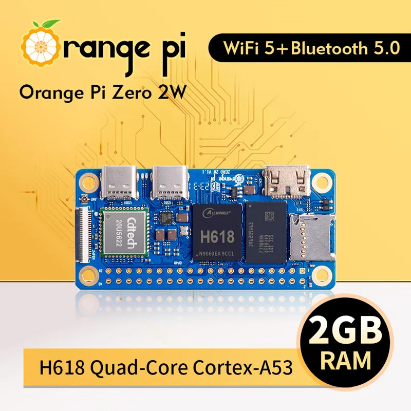 Orange Pi Zero 2 W 2GB RAM DDR - Pi Zero W Board บทวิจารณ์และราคา