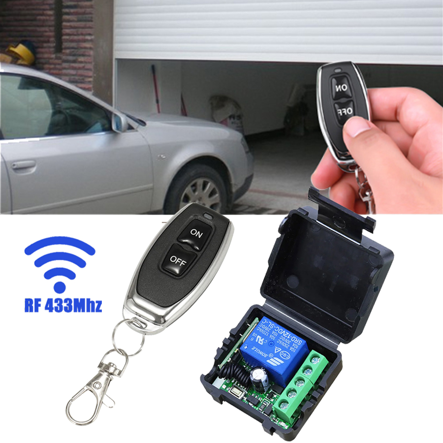 DC 12V รีโมทคอนโทรลสมาร์ทสวิทช - 433Mhz Receiver Module บทวิจารณ์และราคา