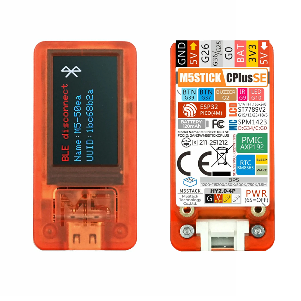 ชุดพัฒนา M5Stack StickC-Plus S - Keys Diy Home Automation Kit With Esp32 บทวิจารณ์และราคา