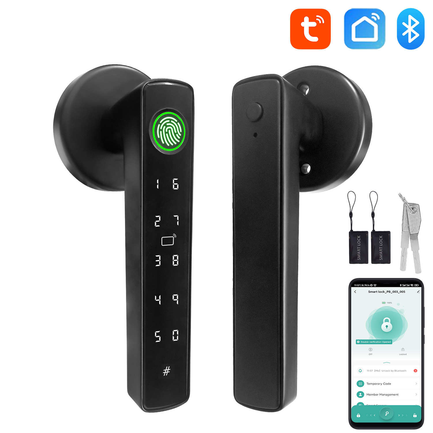 ทูย่า สมาร์ท บลูทูธ ดอร์ล็อค ช - Home Automation Tutorial บทวิจารณ์และราคา